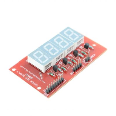 4 Digit Seven Segment Display Board (Common Cathode)